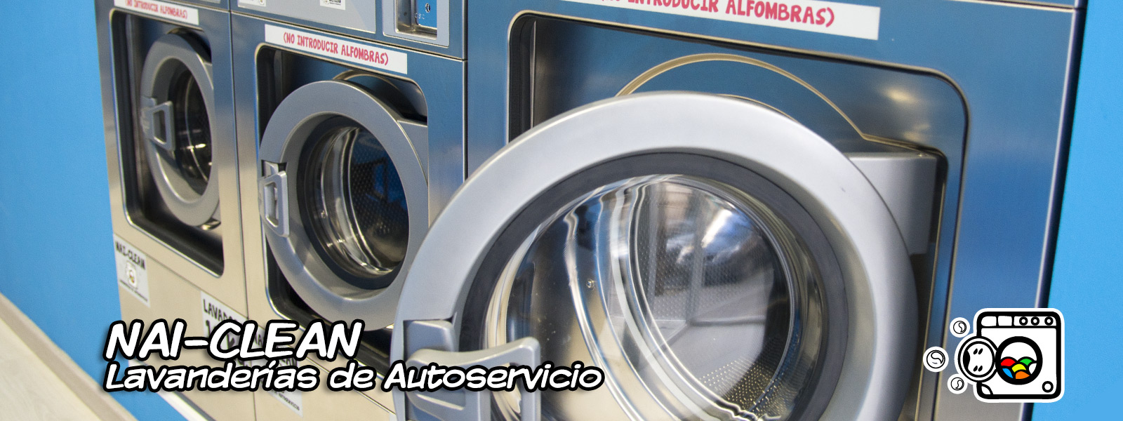 Slider NAI-CLEN Lavanderías de Autoservicio N2